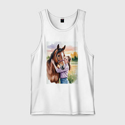 Мужская майка Обними меня крепче