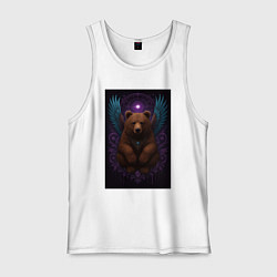 Мужская майка Духовный медведь