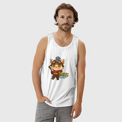 Майка мужская хлопок Тимо Лига Легенд, цвет: белый — фото 2