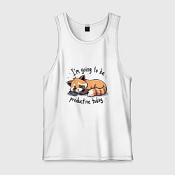 Мужская майка Очень ленивый нот