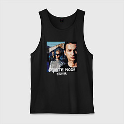 Майка мужская хлопок Depeche Mode Exciter Tour, цвет: черный