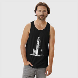 Майка мужская хлопок Страж веков, цвет: черный — фото 2