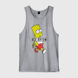 Мужская майка Барт Симпсон: Все путем