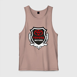 Мужская майка Тойота моторс герб