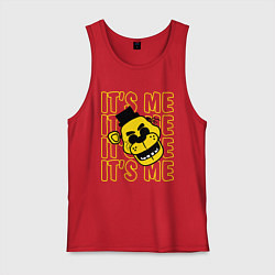 Майка мужская хлопок It's me Freddy, цвет: красный