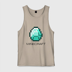 Мужская майка Minecraft Diamond