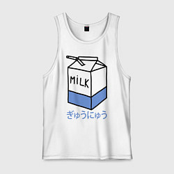 Мужская майка White Milk