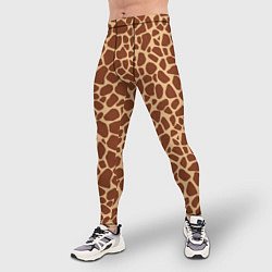 Тайтсы мужские Жираф, цвет: 3D-принт — фото 2