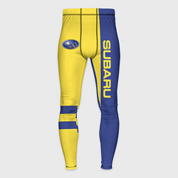 Тайтсы мужские Subaru, цвет: 3D-принт