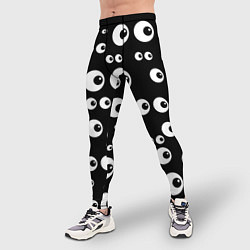 Тайтсы мужские Глазастый, цвет: 3D-принт — фото 2