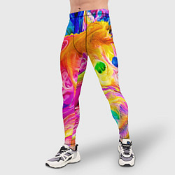 Тайтсы мужские TIE DYE, цвет: 3D-принт — фото 2