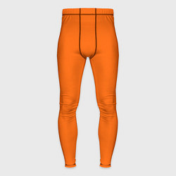 Тайтсы мужские Цвет апельсиновая корка, цвет: 3D-принт