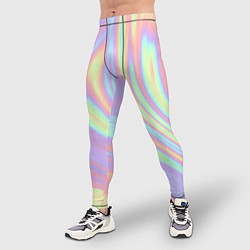 Тайтсы мужские Vaporwave, цвет: 3D-принт — фото 2
