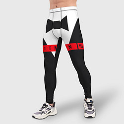 Тайтсы мужские Hitman III, цвет: 3D-принт — фото 2