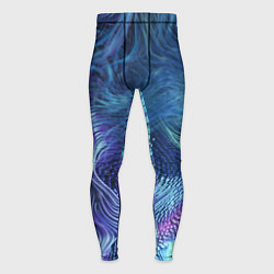 Тайтсы мужские Абстракция, цвет: 3D-принт