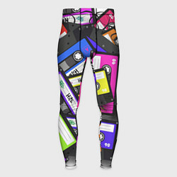 Тайтсы мужские OLD SCHOOL, цвет: 3D-принт