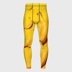 Тайтсы мужские Банановый рай, цвет: 3D-принт