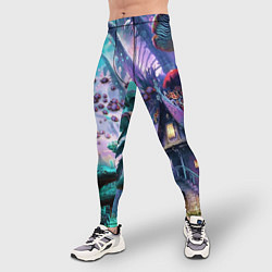 Тайтсы мужские FantasyFish, цвет: 3D-принт — фото 2