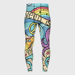 Мужские тайтсы All you need is The Beatles