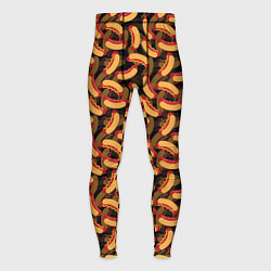 Тайтсы мужские Хот-Доги Hot Dogs, цвет: 3D-принт