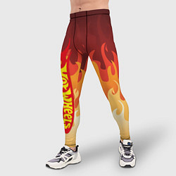 Тайтсы мужские Hot Wheels Fire 2D, цвет: 3D-принт — фото 2
