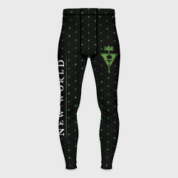 Тайтсы мужские NEW WORLD - СИНДИКАТ - Графика, цвет: 3D-принт