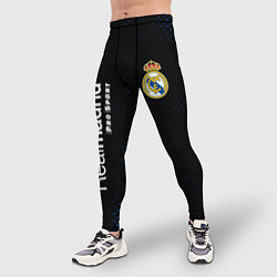 Тайтсы мужские REAL MADRID Pro Sport Потертости, цвет: 3D-принт — фото 2