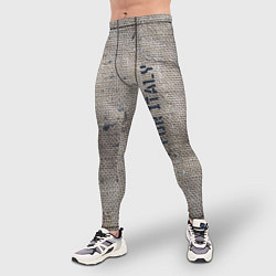 Тайтсы мужские Only for Italy Мешковина Авангард Hype, цвет: 3D-принт — фото 2