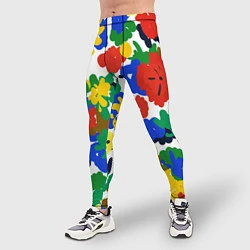Тайтсы мужские Образ Джина из клипа, цвет: 3D-принт — фото 2
