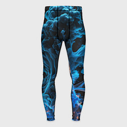 Тайтсы мужские Клубы голубого дыма, цвет: 3D-принт