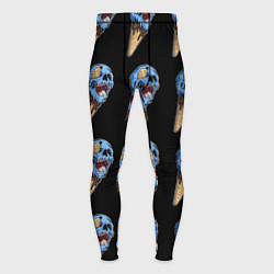 Тайтсы мужские Мороженое зомби рожок, цвет: 3D-принт
