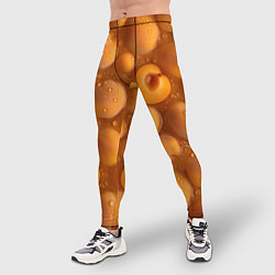 Тайтсы мужские Сочная текстура из персиков, цвет: 3D-принт — фото 2