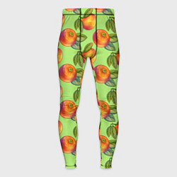 Мужские тайтсы Апельсинки с листьями