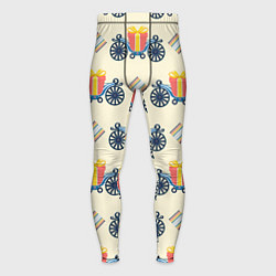 Мужские тайтсы Подарок на карете и ромб