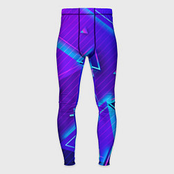 Тайтсы мужские Neon Pattern colored, цвет: 3D-принт