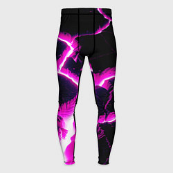 Мужские тайтсы Color pink black