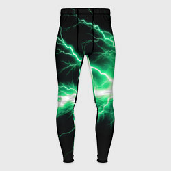 Мужские тайтсы Lightning green