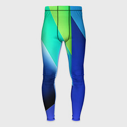 Мужские тайтсы Color blue green