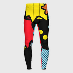 Мужские тайтсы Поп абстракция