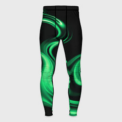 Мужские тайтсы Color green smoke
