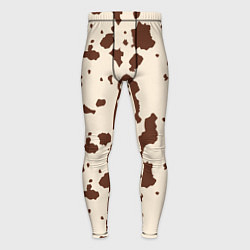 Тайтсы мужские Коровьи пятна, цвет: 3D-принт