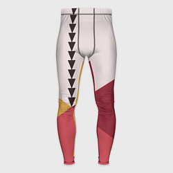 Тайтсы мужские Колор-блок фруктовый чиа пудинг, цвет: 3D-принт