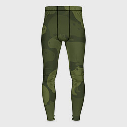 Тайтсы мужские Камуфляж из капибар, цвет: 3D-принт