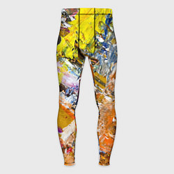 Тайтсы мужские Живая Абстракция: Поток Цветов и Форм в Постоянном, цвет: 3D-принт