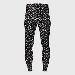Тайтсы мужские Рыцарская кольчуга, цвет: 3D-принт