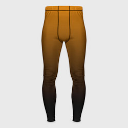 Тайтсы мужские Orange gradient, цвет: 3D-принт