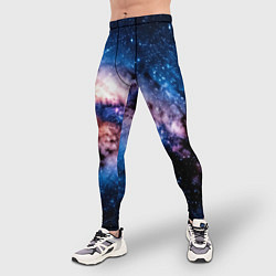 Тайтсы мужские Фантастический космос звёзды и туманности, цвет: 3D-принт — фото 2