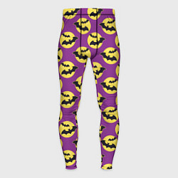 Тайтсы мужские Паттерн с летучими мышами, цвет: 3D-принт