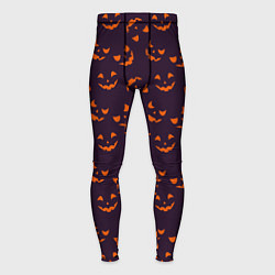 Мужские тайтсы Страшно веселый Halloween - паттерн