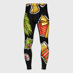 Мужские тайтсы Рождественский вайб